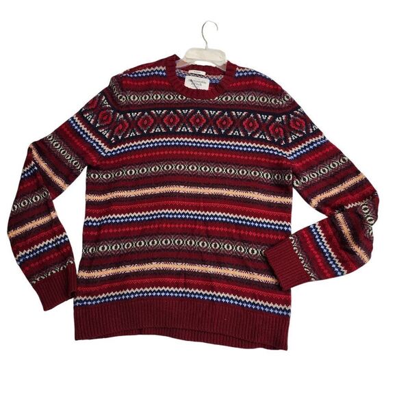 Abercrombie and Fitch muscle long sleeve crewneck sweater XXL - Picture 1 of 7